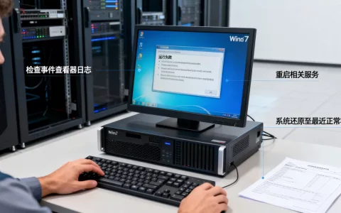 win7服务器运行失败怎么解决，有什么修复方法？