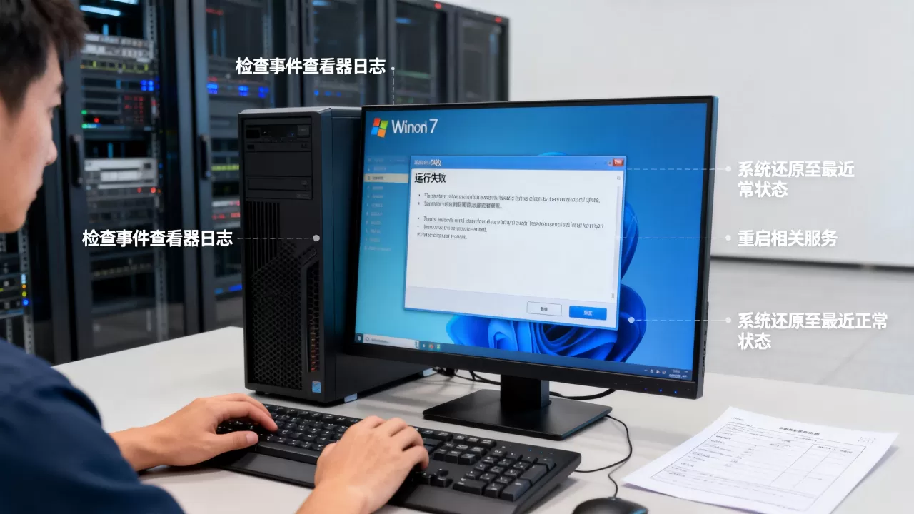 win7服务器运行失败怎么解决,有什么修复方法? win7服务器运行失败怎么解决,有什么修复方法?