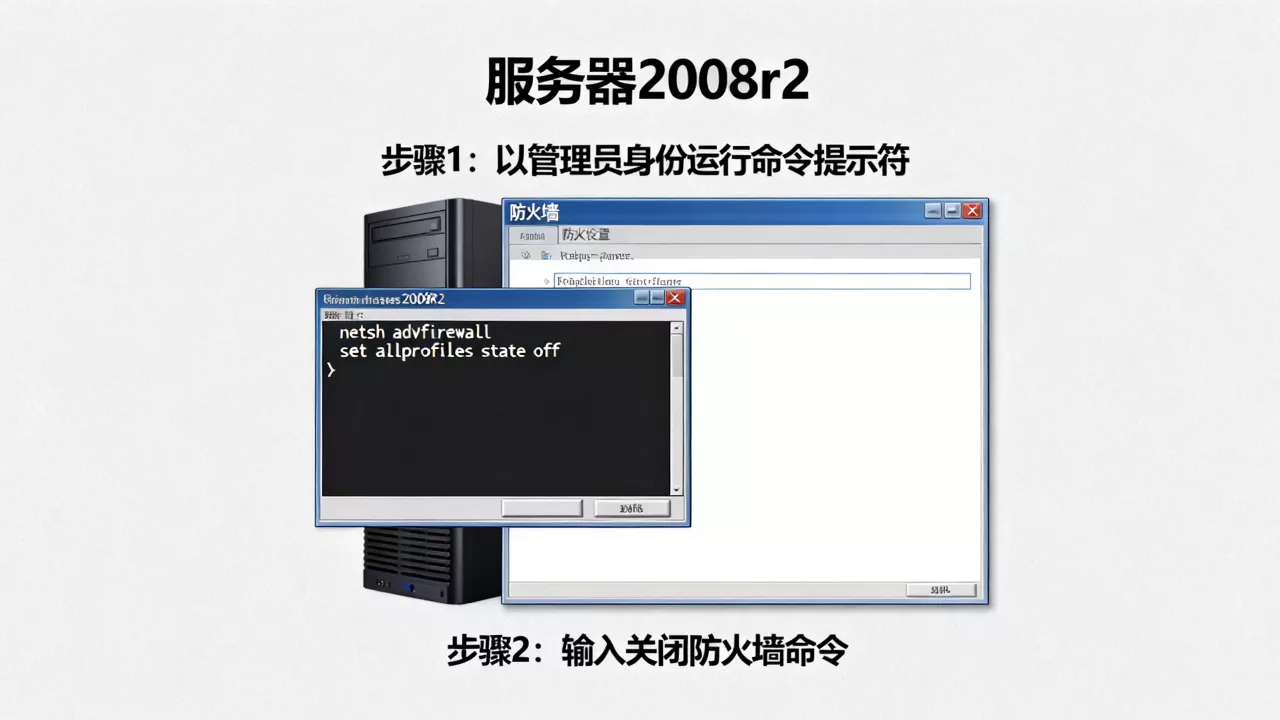 服务器2008r2怎么关防火墙,关闭防火墙命令是什么? 服务器2008r2怎么关防火墙,关闭防火墙命令是什么?