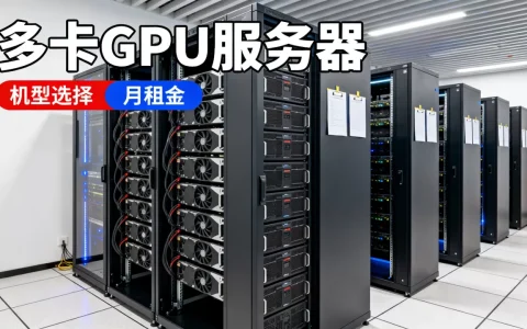 上海多卡GPU服务器租用怎么选机型？,一个月多少钱？
