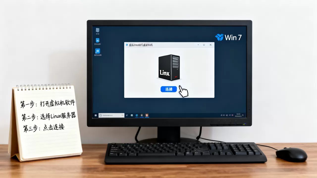 Win7怎么连接虚拟机Linux服务器,具体步骤是什么? Win7怎么连接虚拟机Linux服务器,具体步骤是什么?