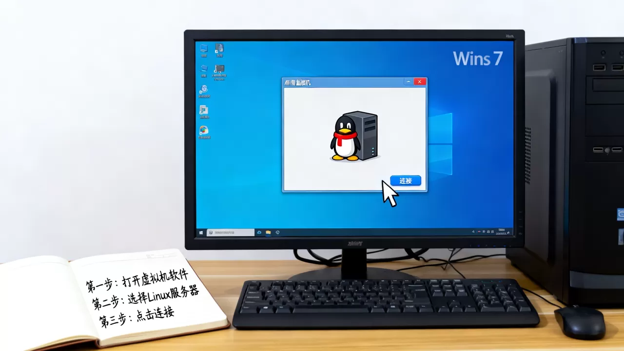 Win7怎么连接虚拟机Linux服务器,具体步骤是什么? Win7怎么连接虚拟机Linux服务器,具体步骤是什么?