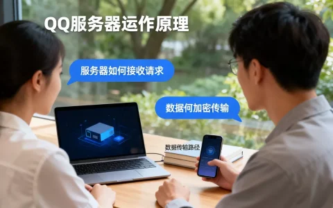 两个人聊QQ服务器怎么运作，通信数据是如何传输的？