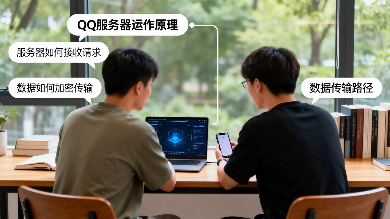 两个人聊QQ服务器怎么运作,通信数据是如何传输的? 两个人聊QQ服务器怎么运作,通信数据是如何传输的?