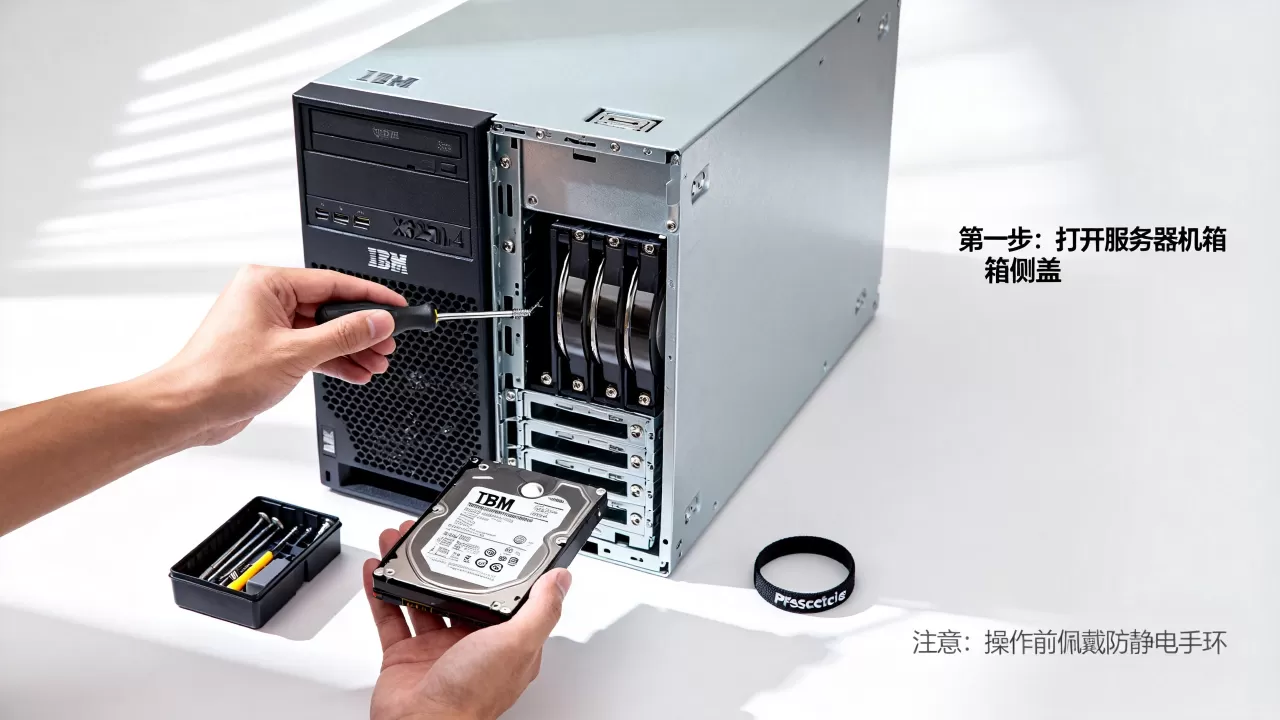 IBM x3250m4服务器硬盘怎么换?,有哪些注意事项 IBM x3250m4服务器硬盘怎么换?,有哪些注意事项