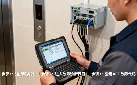 奥的斯电梯ACD故障如何用服务器查看，有哪些方法？