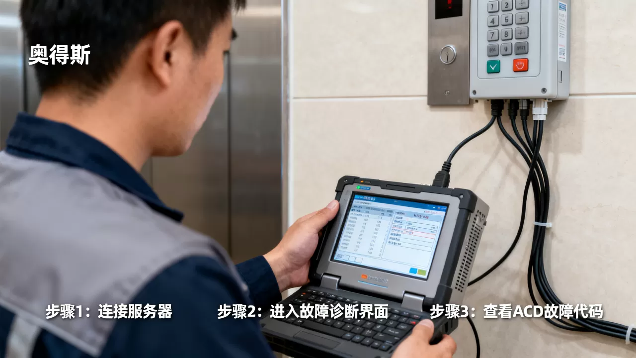 奥的斯电梯ACD故障如何用服务器查看,有哪些方法? 奥的斯电梯ACD故障如何用服务器查看,有哪些方法?