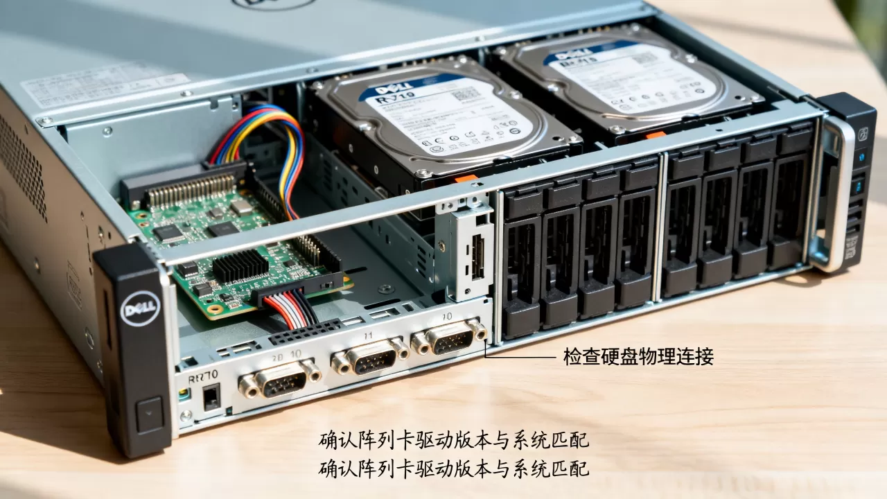 r710服务器为什么找不到硬盘,raid阵列卡驱动装不上咋办 r710服务器为什么找不到硬盘,raid阵列卡驱动装不上咋办
