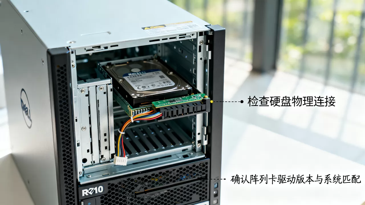 r710服务器为什么找不到硬盘,raid阵列卡驱动装不上咋办 r710服务器为什么找不到硬盘,raid阵列卡驱动装不上咋办