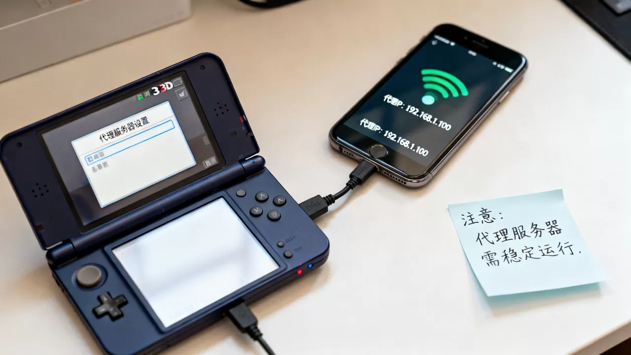 3ds怎么用代理服务器升级系统,有哪些注意事项? 3ds怎么用代理服务器升级系统,有哪些注意事项?