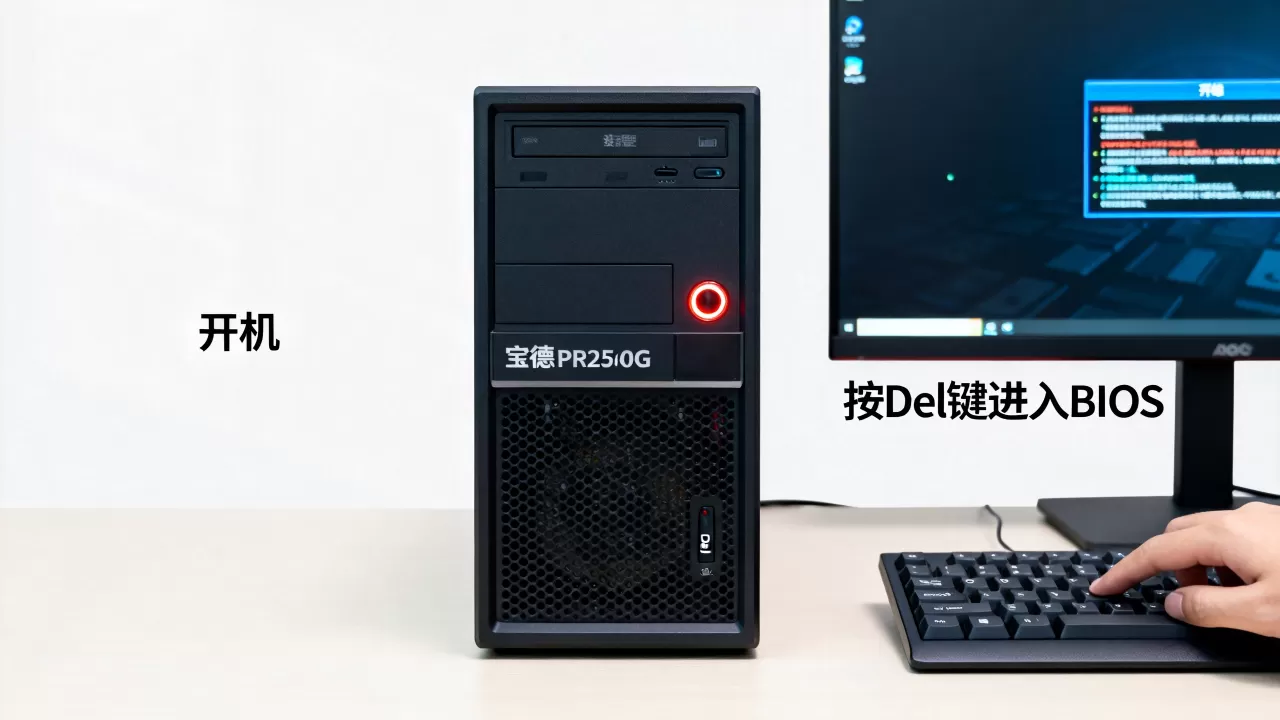 宝德服务器PR2510G如何进入BIOS,BIOS设置步骤是什么? 宝德服务器PR2510G如何进入BIOS,BIOS设置步骤是什么?