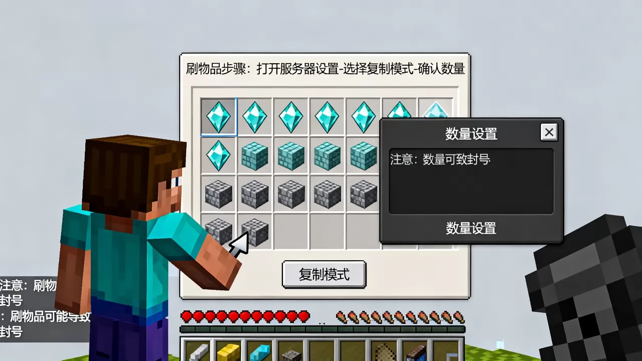 网易我的世界PC版服务器怎么刷东西,我的世界刷东西封号吗? 网易我的世界PC版服务器怎么刷东西,我的世界刷东西封号吗?