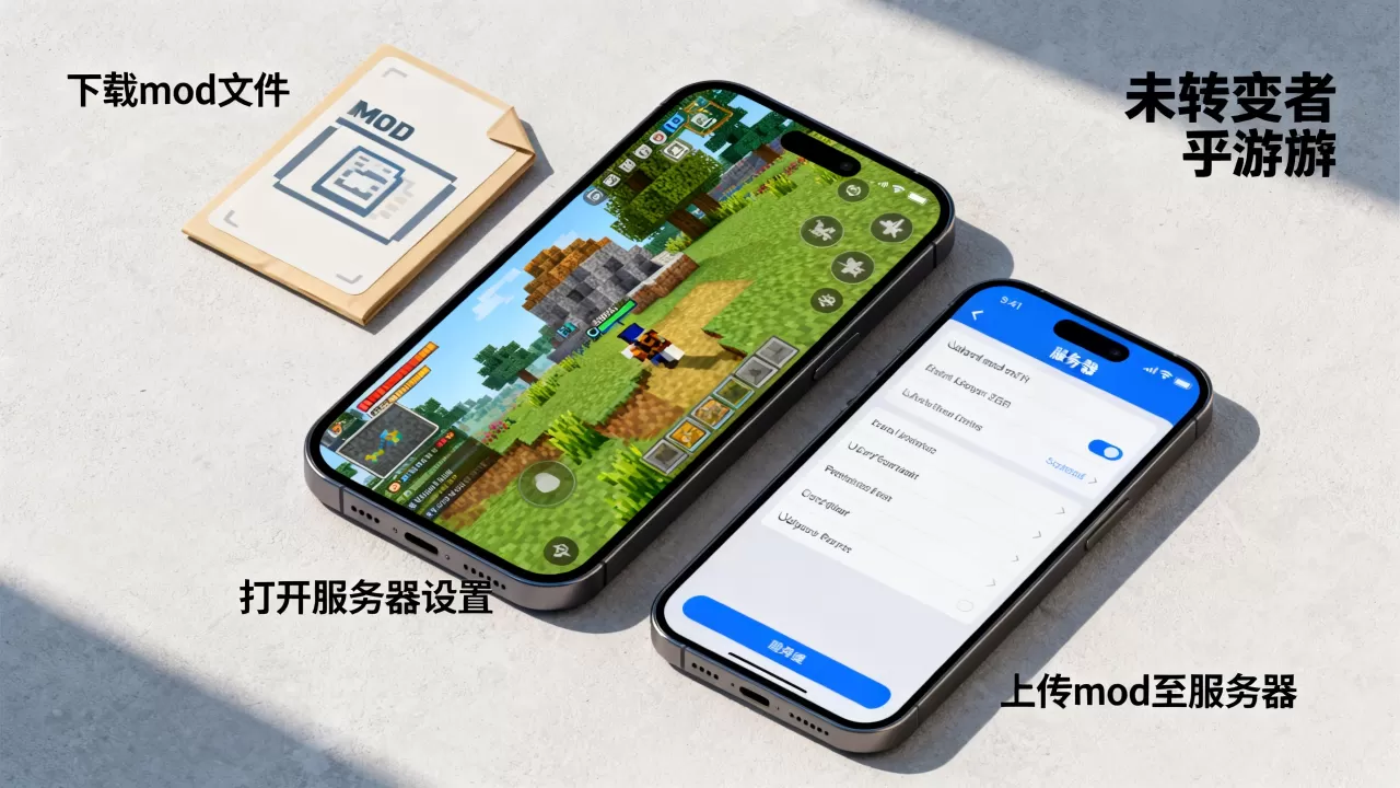 未转变者手机版怎么把mod加入服务器,怎么操作? 未转变者手机版怎么把mod加入服务器,怎么操作?