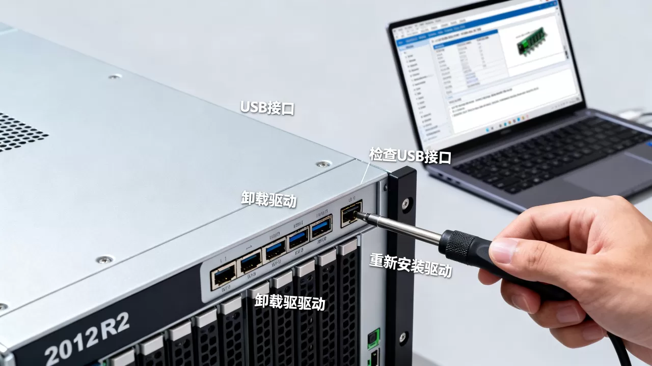 服务器2012R2 USB突然失灵怎么办,驱动损坏怎么修复? 服务器2012R2 USB突然失灵怎么办,驱动损坏怎么修复?