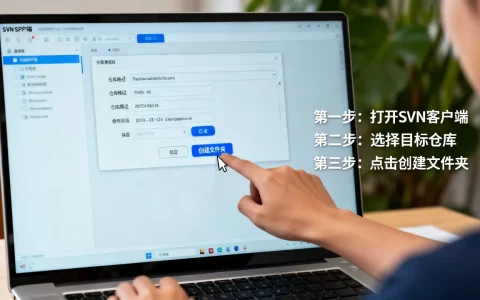 SVN服务器上怎么创建文件夹？，创建文件夹操作步骤详解