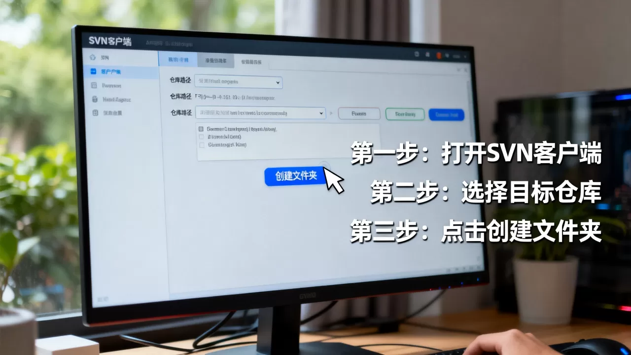 SVN服务器上怎么创建文件夹?,创建文件夹操作步骤详解 SVN服务器上怎么创建文件夹?,创建文件夹操作步骤详解