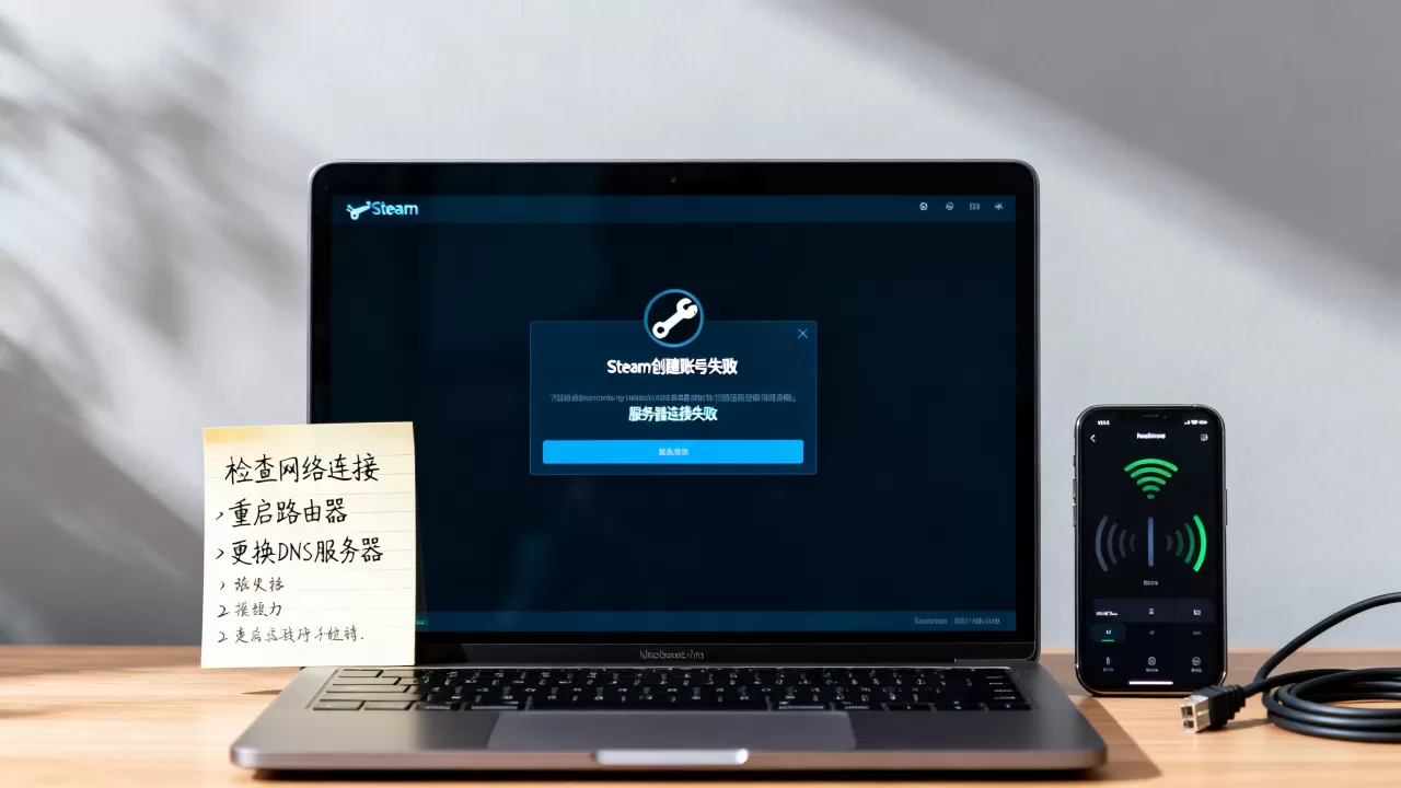 Steam创建账号失败怎么办,服务器连接失败怎么解决? Steam创建账号失败怎么办,服务器连接失败怎么解决?