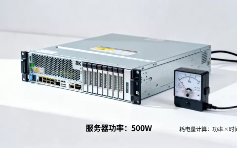 服务器一般功率到底多少瓦，如何计算耗电量？