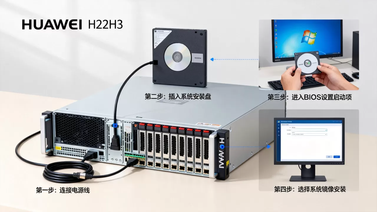 华为h22h03服务器如何装系统,有哪些方法? 华为h22h03服务器如何装系统,有哪些方法?