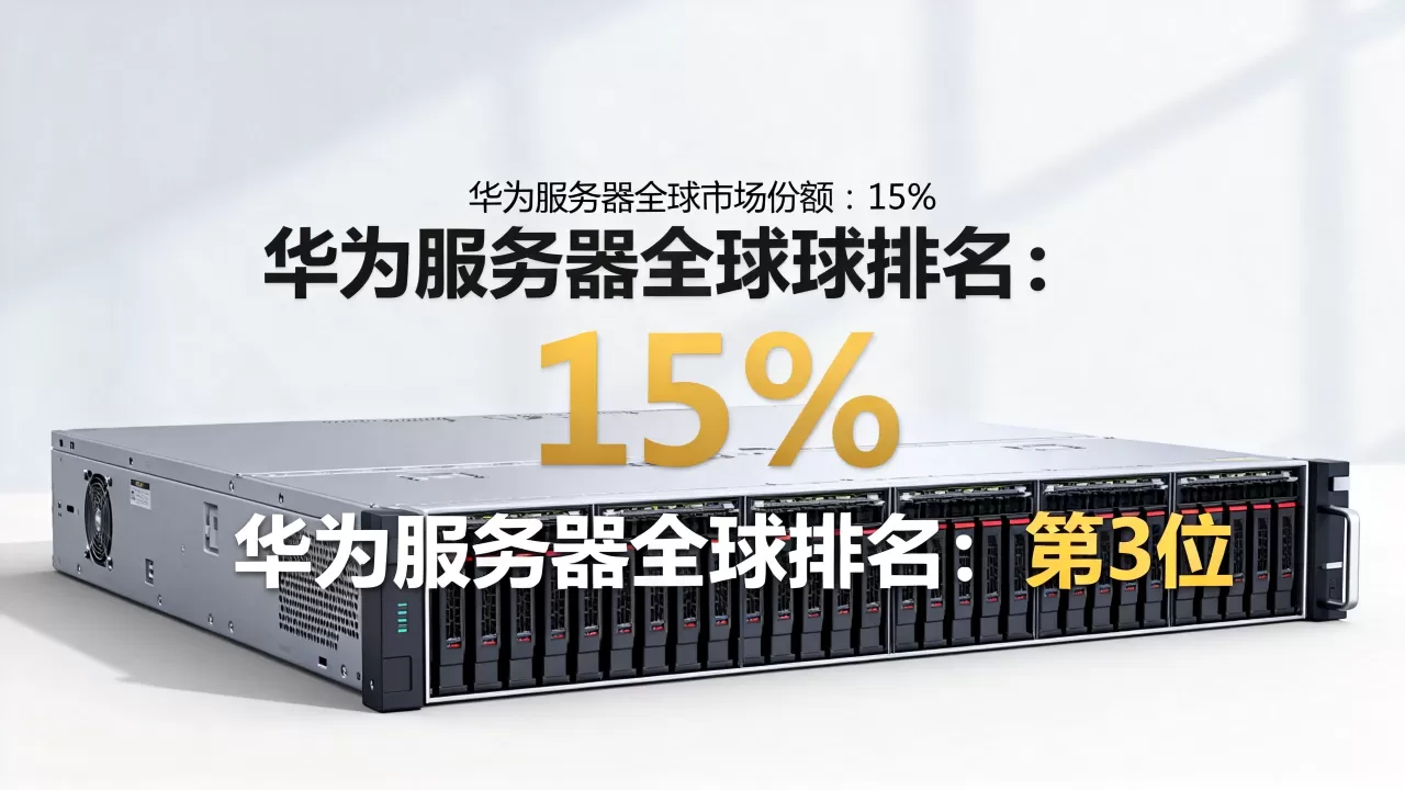 华为的服务器占比多少,华为服务器全球市场份额排名第几? 华为的服务器占比多少,华为服务器全球市场份额排名第几?
