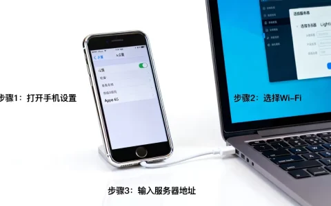 苹果手机6s与电脑如何连接服务器，操作步骤有哪些？