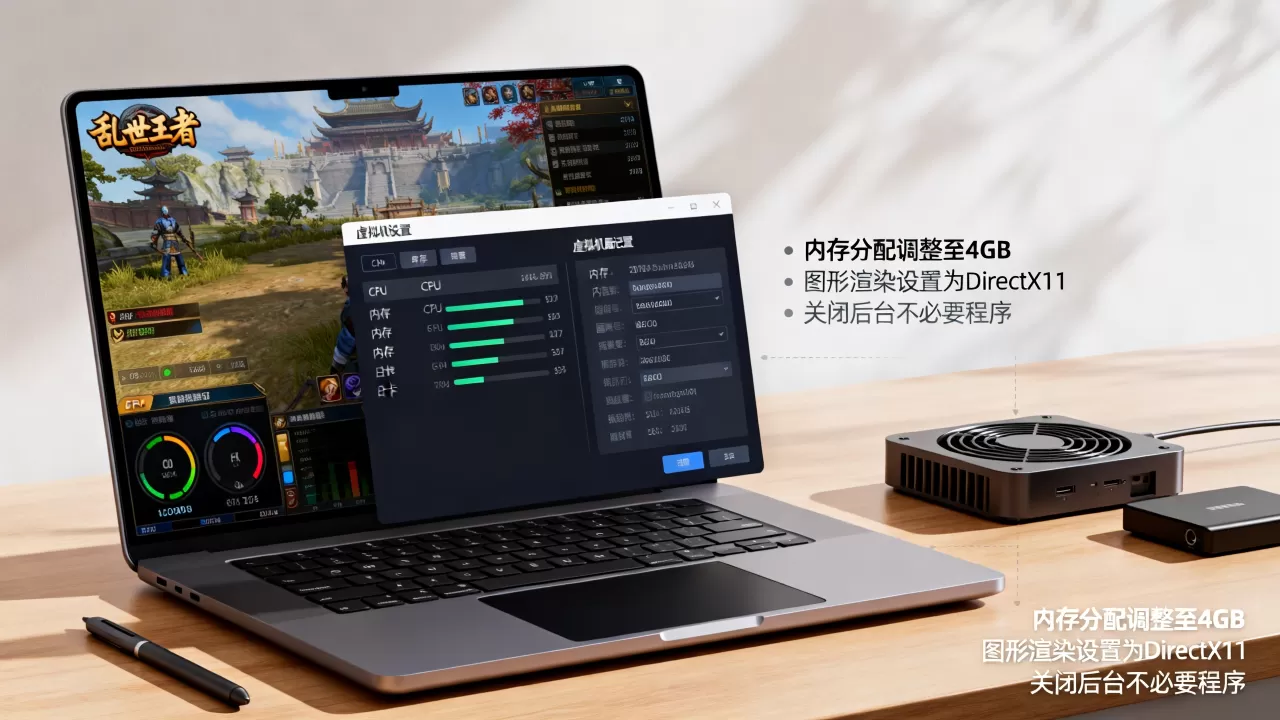 乱世王者虚拟机如何流畅不卡顿?虚拟机玩乱世王者卡顿怎么解决? 乱世王者虚拟机如何流畅不卡顿?虚拟机玩乱世王者卡顿怎么解决?