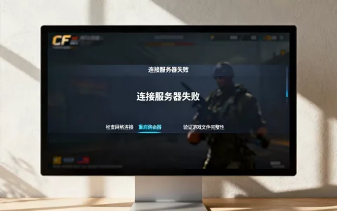 CF一登录就连接服务器失败怎么办，游戏进不去如何解决