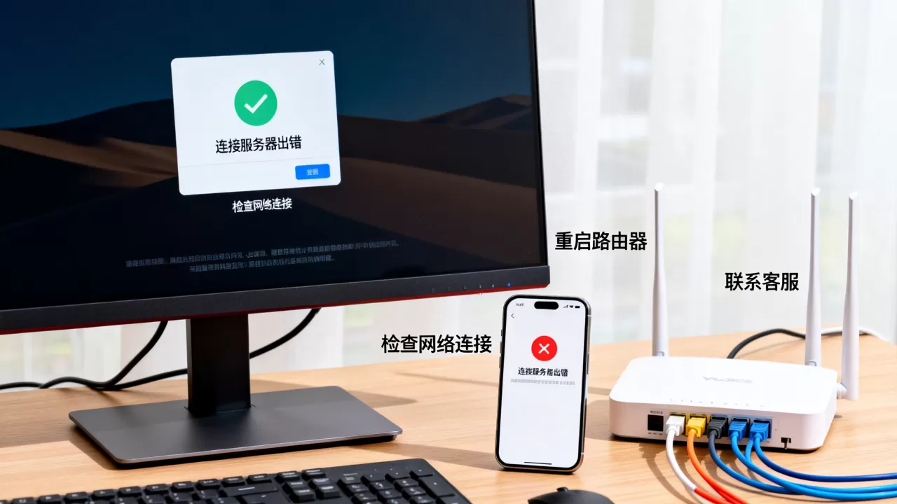 登id连接服务器出错了怎么办,是什么原因 登id连接服务器出错了怎么办,是什么原因