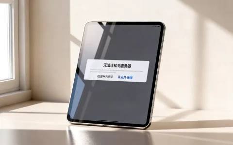 iPad网页打不开服务器失败怎么解决，平板电脑无法上网怎么办