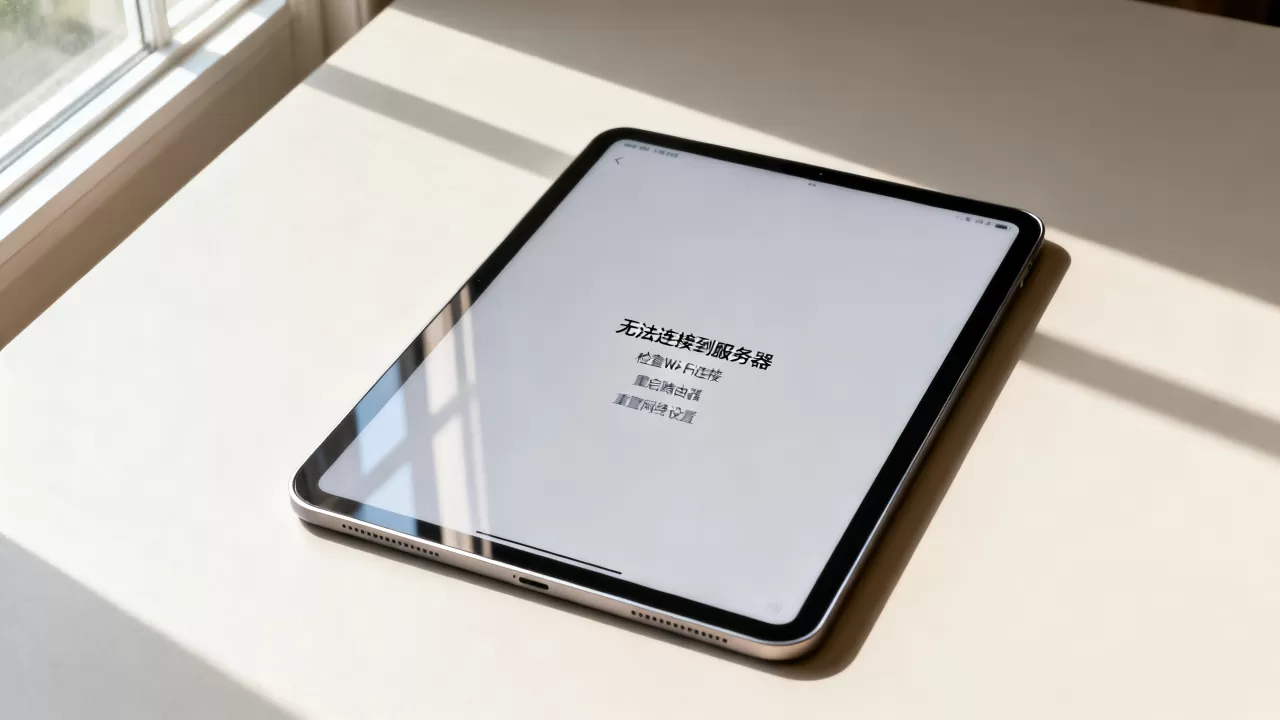 iPad网页打不开服务器失败怎么解决,平板电脑无法上网怎么办 iPad网页打不开服务器失败怎么解决,平板电脑无法上网怎么办