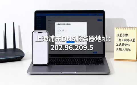上海浦东DNS服务器地址是多少，如何设置？