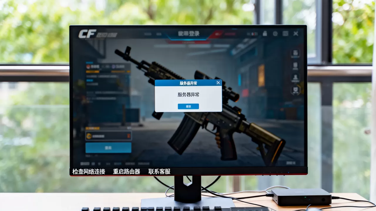 CF进游戏显示服务器异常怎么回事?,怎么解决? CF进游戏显示服务器异常怎么回事?,怎么解决?