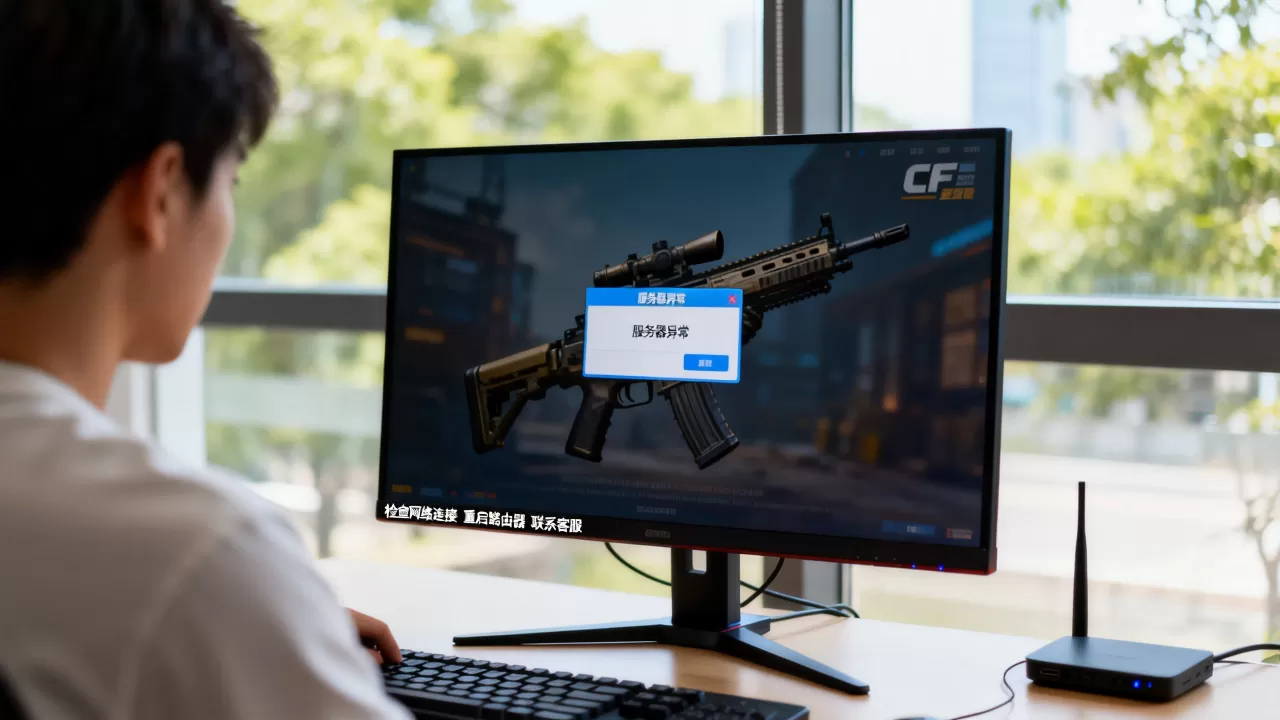 CF进游戏显示服务器异常怎么回事?,怎么解决? CF进游戏显示服务器异常怎么回事?,怎么解决?