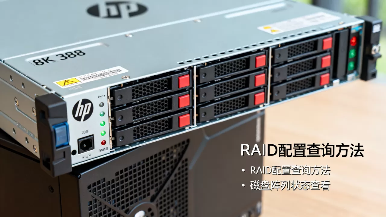 HP388服务器磁盘阵列怎么看?,RAID配置查询方法 HP388服务器磁盘阵列怎么看?,RAID配置查询方法