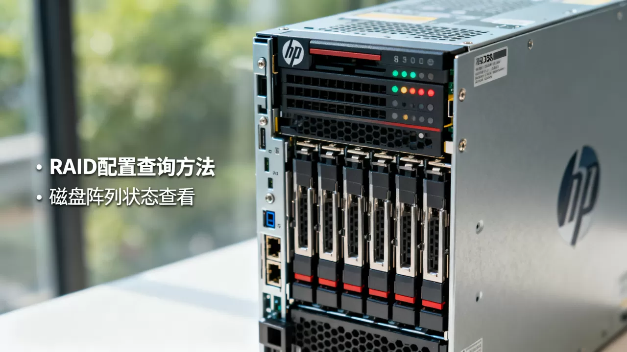 HP388服务器磁盘阵列怎么看?,RAID配置查询方法 HP388服务器磁盘阵列怎么看?,RAID配置查询方法
