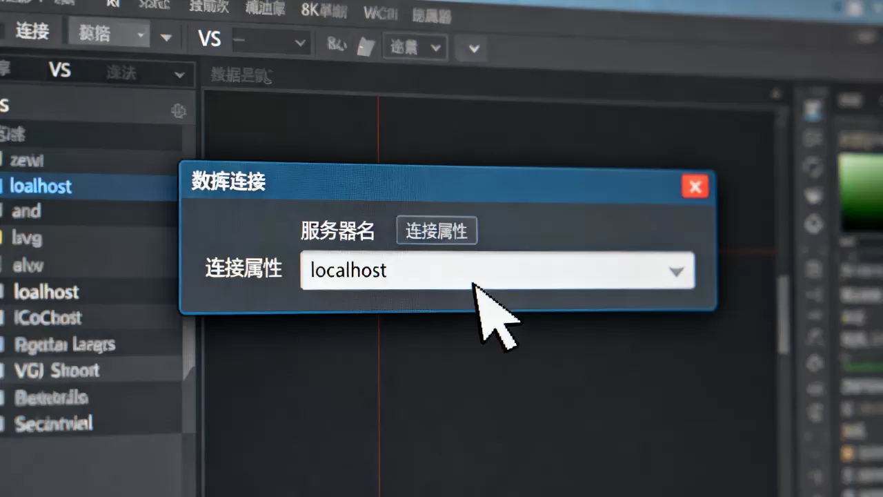 VS中数据库的服务器名怎么找,在哪里查看? VS中数据库的服务器名怎么找,在哪里查看?