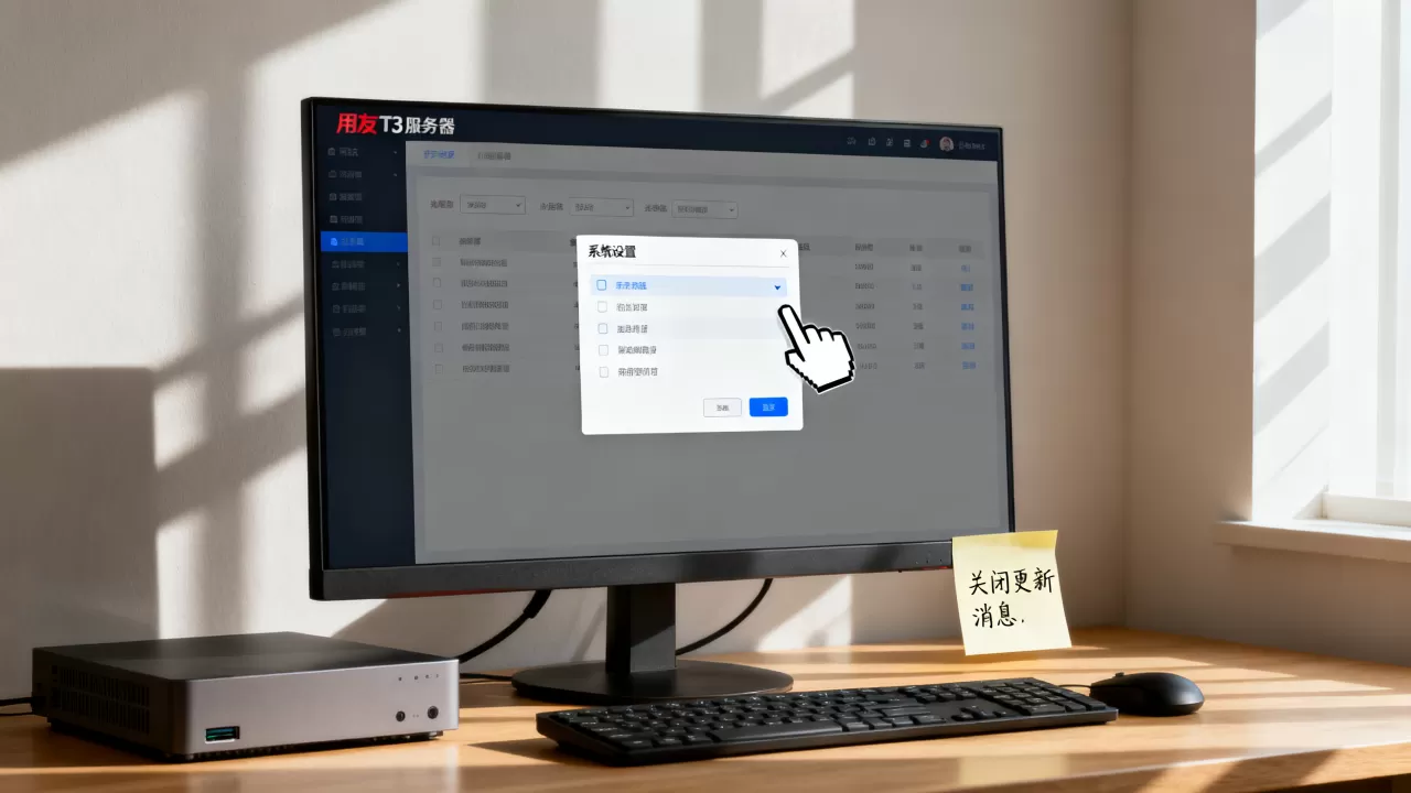 怎么彻底关闭用友T3服务器更新消息,有什么技巧? 怎么彻底关闭用友T3服务器更新消息,有什么技巧?
