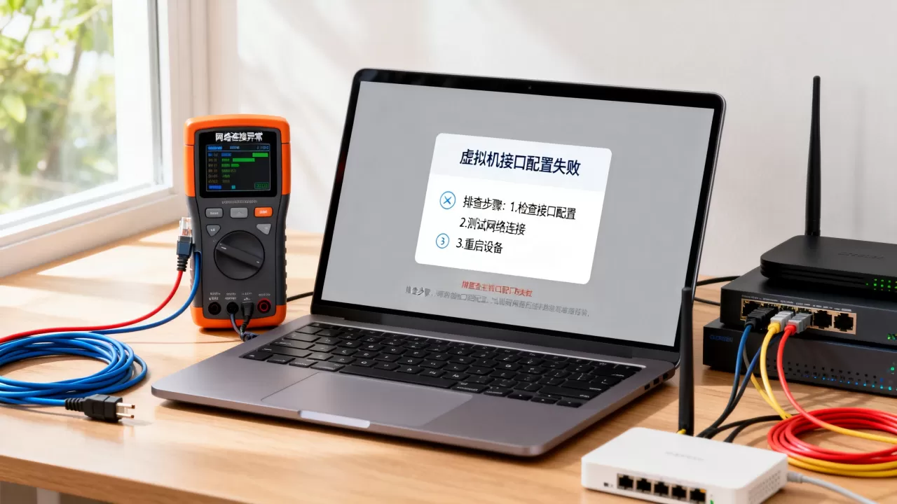 虚拟机接口配置失败怎么办,网络连接异常排查技巧有哪些? 虚拟机接口配置失败怎么办,网络连接异常排查技巧有哪些?