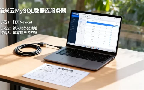 如何连接简米云MySQL数据库服务器，具体怎么配置？