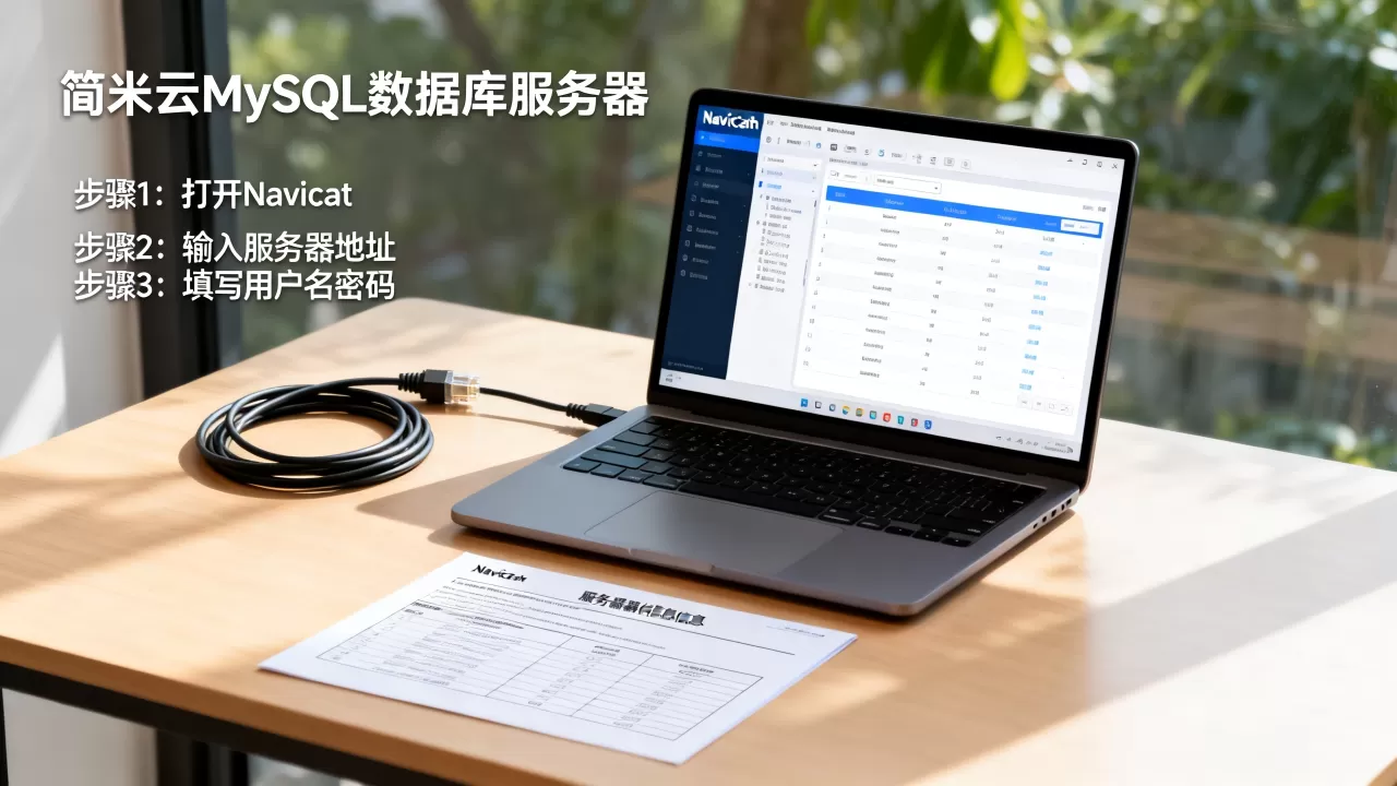 如何连接简米云MySQL数据库服务器,具体怎么配置? 如何连接简米云MySQL数据库服务器,具体怎么配置?