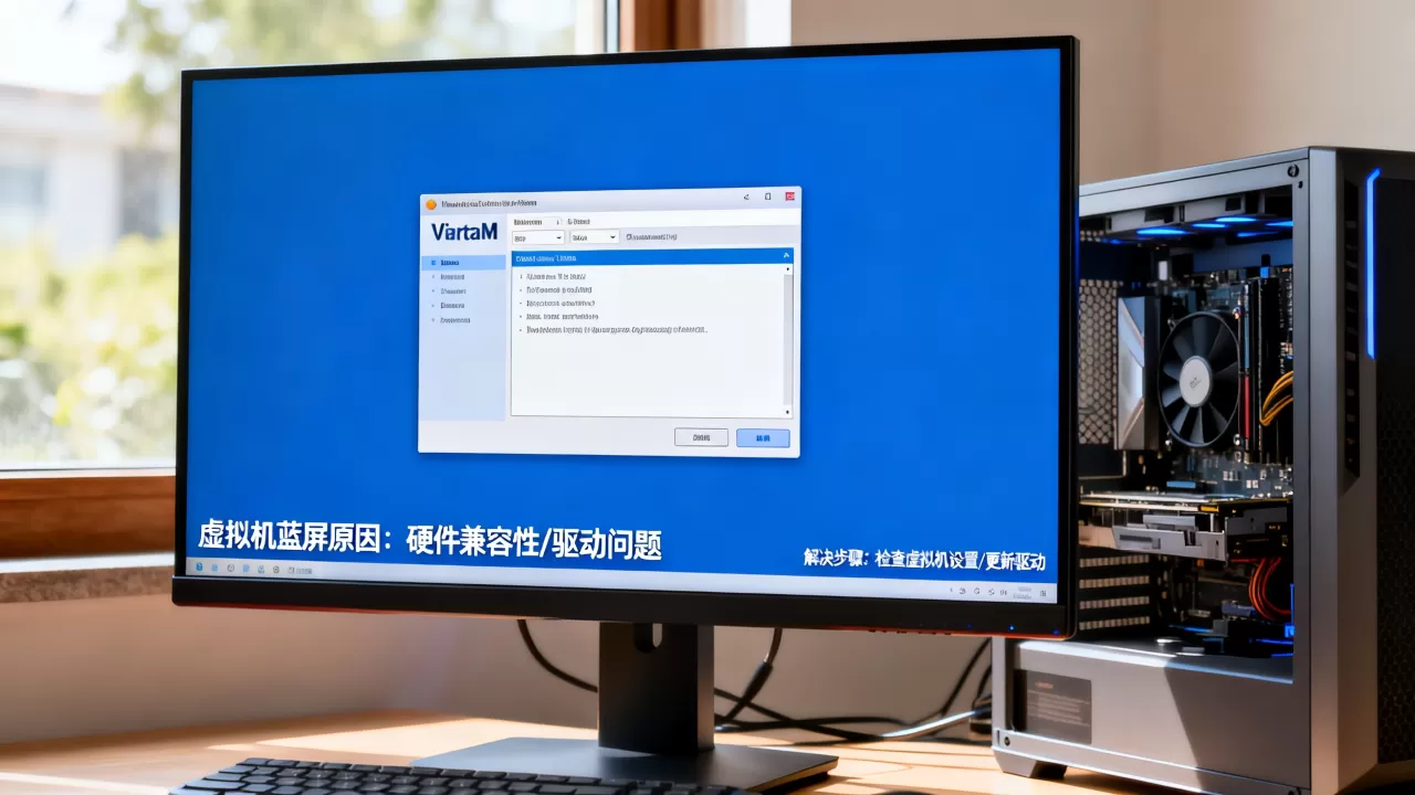 虚拟机内蓝屏是什么原因导致的?虚拟机蓝屏怎么解决? 虚拟机内蓝屏是什么原因导致的?虚拟机蓝屏怎么解决?