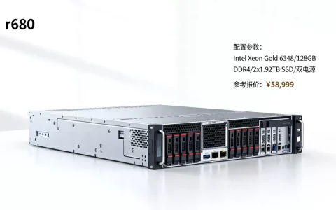 r680服务器多少钱一台，报价及配置参数是多少？