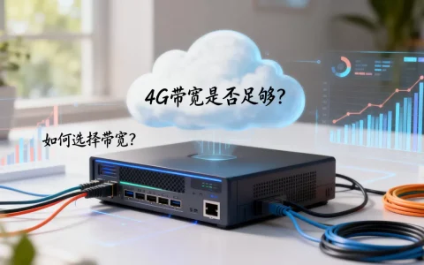 云服务器4G带宽够用吗，如何选择合适带宽大小？