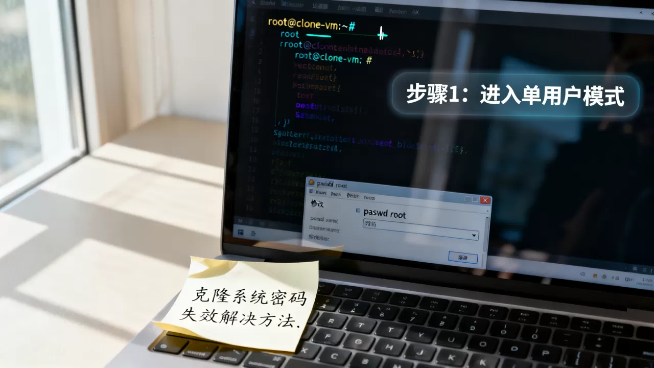 虚拟机克隆后root密码错误怎么办?克隆系统密码失效如何快速解决? 虚拟机克隆后root密码错误怎么办?克隆系统密码失效如何快速解决?