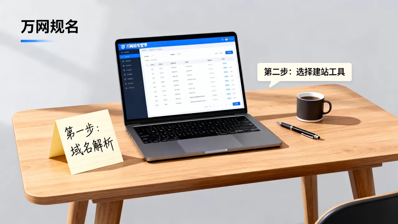 万网买好域名后,怎么一步步建网站?新手建站步骤详解? 万网买好域名后,怎么一步步建网站?新手建站步骤详解?