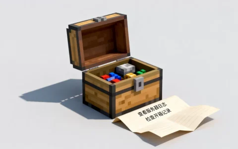 我的世界服务器OP怎么查谁开过箱子，服务器开箱记录怎么查？