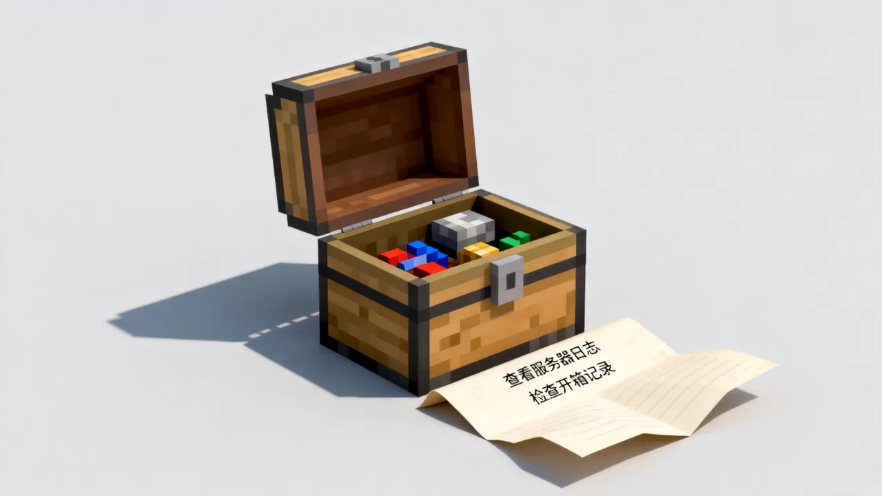 我的世界服务器OP怎么查谁开过箱子,服务器开箱记录怎么查? 我的世界服务器OP怎么查谁开过箱子,服务器开箱记录怎么查?