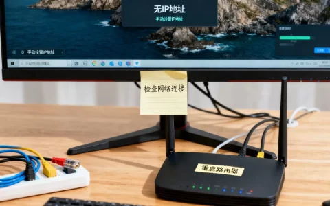 电脑无法连接服务器无IP地址怎么办，电脑无IP地址怎么解决？