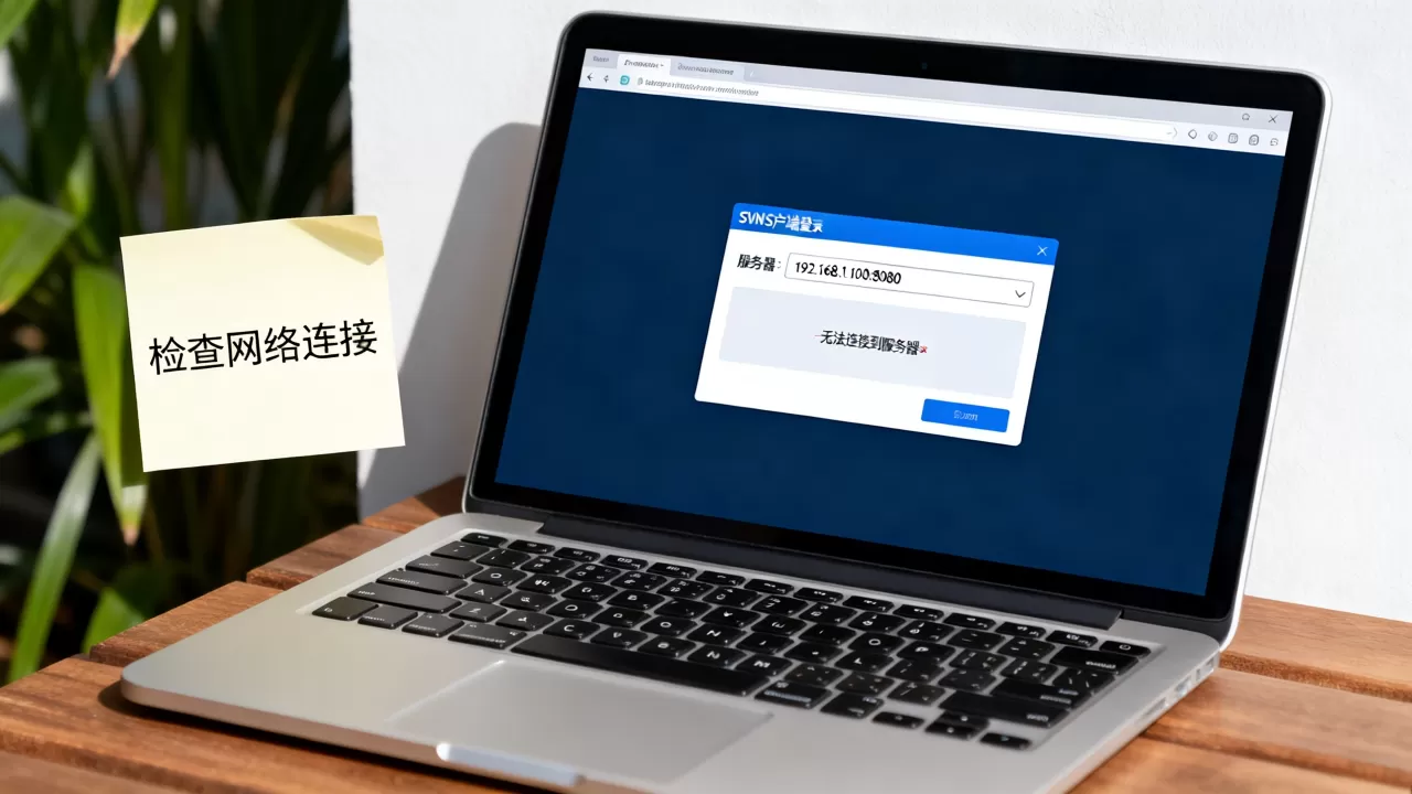 为什么SVN客户端登录不上服务器地址,怎么解决? 为什么SVN客户端登录不上服务器地址,怎么解决?