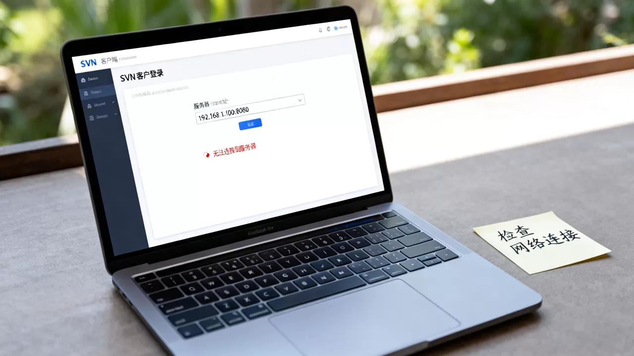 为什么SVN客户端登录不上服务器地址,怎么解决? 为什么SVN客户端登录不上服务器地址,怎么解决?